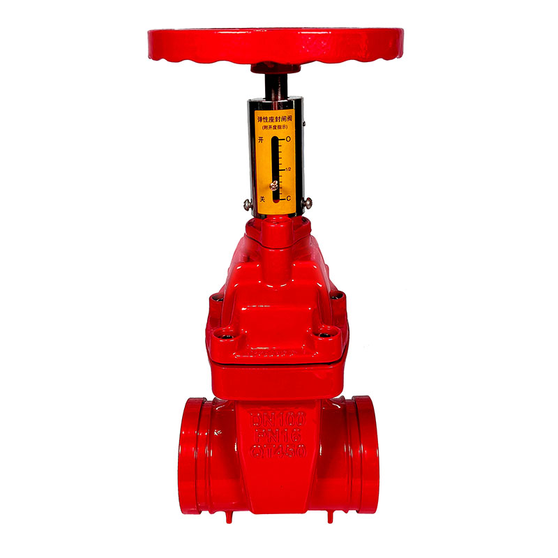 Grooved Gate Valve with Rising Stem & Signal