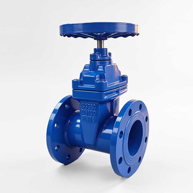 German Standard Non-Rising Stem Flanged Gate Valve